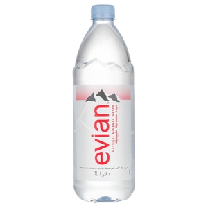 Evian Natural Mineral Water 1L