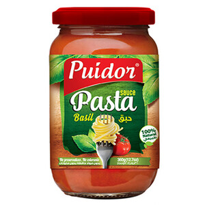 Puidor Pasta Sauce Basilic 360G