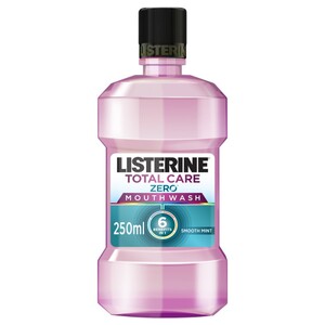 Listerine Mouthwash Total Care Zero Smooth Mint 250Ml