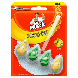 Mr Muscle Citrus Toilet Block 5 In 1 30G