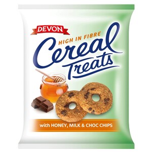 Devon Healthline Cereal Treats With Honey Milk & Chocolate 50G