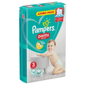 Pampers Pants Midi Size 3 6-11Kg 60 Pieces