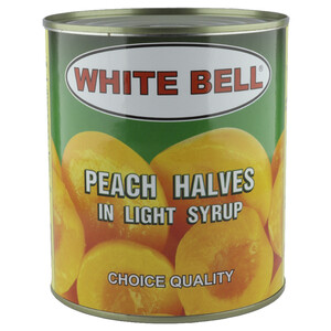 White Bell Peach Halves 820G