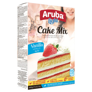 Aruba Cake Vanilla Sugar Free 440G