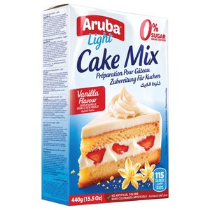 Aruba Cake Mix Vanilla Light 440G
