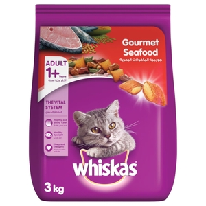 Whiskas With Gourmet Seafood 3Kg