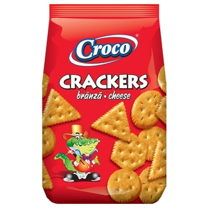 Croco Crackers Cheese 100G