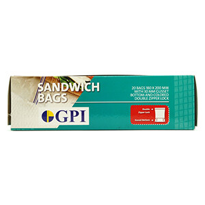 Gpi Sandwich Bags 20 Pieces