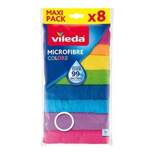 Vileda Microfibre Roll Colors 8 Pieces