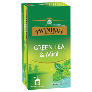 Twinings Green Tea & Mint 25 Bags 37.5G