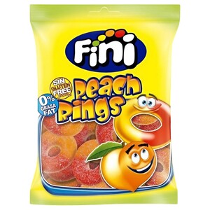 Fini Peach Rings 75G