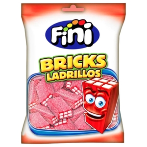 Fini Bricks Ladrillos Strawberry 90G
