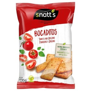 Snatt's Baked Snack Tomato & Oregano 120G