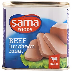 Sama Foods Beef Luncheon Meat 340G