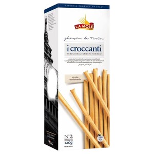 La Mole Croccanti Traditional Grissini 120G