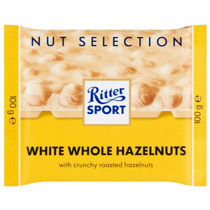 Ritter Sport White Whole Hazelnut 100G