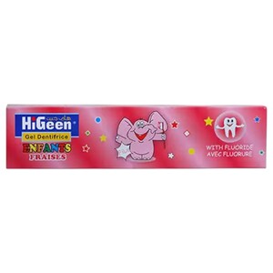 Higeen Kids Tooth Gel Strawberry 80G
