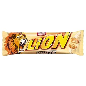 Lion Bar White 43G