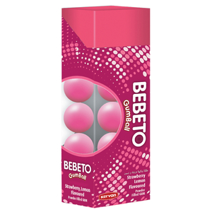 Bebeto Gumball Strawberry 25G