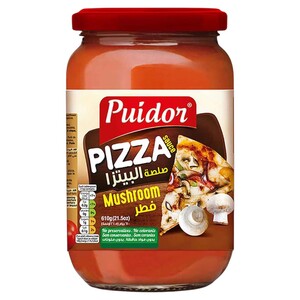 Puidor Pizza Sauce Mushroom 610G