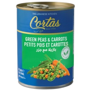 Cortas Green Peas & Carrots 400G