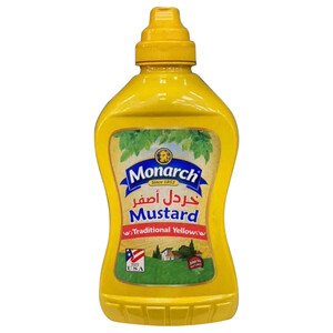 Monarch Mustard Squeeze Bottle 397G