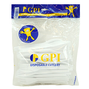 Gpi Fork White *100