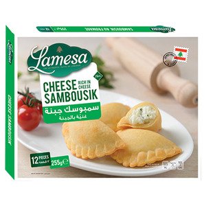Lamesa Frozen Cheese Sambousik 12 Pieces 255G