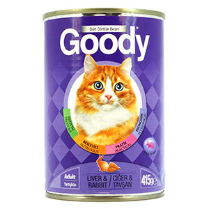Goody Cat Canned Food Liver & Rabbit 415G