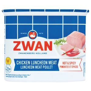 Zwan Chicken Luncheon Meat Hot & Spicy 340G