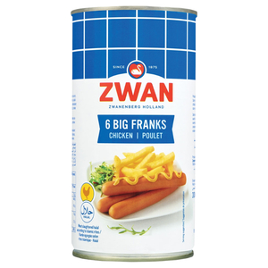 Zwan 6 Big Franks Chicken 300G