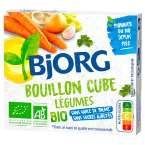 Bjorg Bouillon Cube Légumes 72G