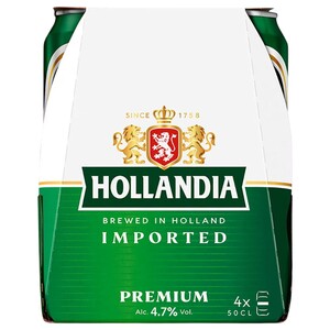 Hollandia Pilsener Can 50Cl X4
