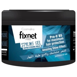 Cosmaline Fixnet Pro Styling Gel Extra Strong Hold Blue 450Ml