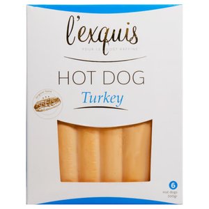 L'exquis Hot Dog Turkey 300G