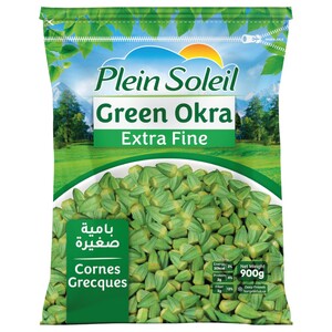 Plein Soleil Frozen Green Okra Extra Fine 900G