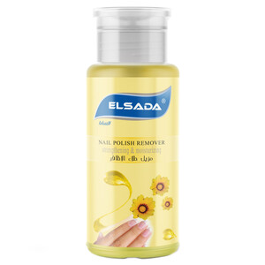 Elsada Nail Polish Remover Yellow 200Ml
