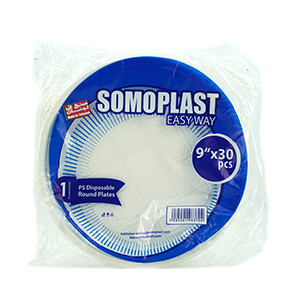 Somoplast Dish 9 Inch *30Pcs