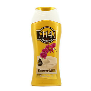 114 Bain Douche 250Ml Orchid & Moisturising Milk