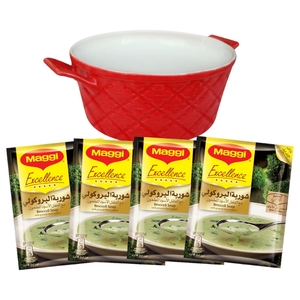 Maggi Excellence Broccoli 48G X 4 + Cooking Pot Free