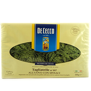 De Cecco Tagliatelle Verde 250G