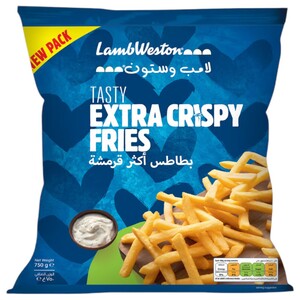Lamb Weston Frozen Extra Crispy Fries 750G