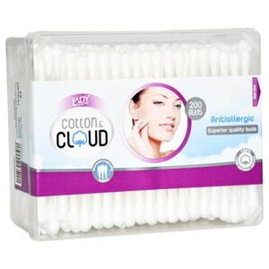 Lady Care Cotton & Cloud 200 Pieces