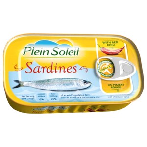 Plein Soleil Sardine With Red Chili 125G