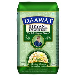 Daawat Extra Long Indian Basmati Rice 1Kg
