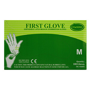 Latex Examination Gloves Medium