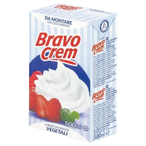 Bravo Cream Sweet Vegetable Fat 500Ml