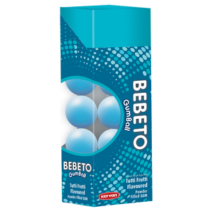 Bebeto Gumball Tutti Frutti 25G