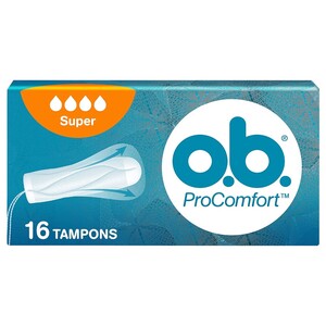 O.B. Pro Comfort Super 16 Pieces