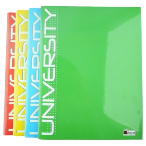 Monza Plastic Cover Copybook 96 Sheets Large